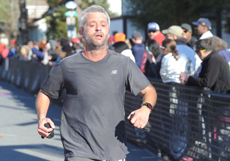 Marcus White's finishing time of 3 hours, 8 minutes, 25 seconds in the Rehoboth Marathon Dec. 5 was good enough to qualify for the 2017 Boston Marathon. BY DAVE FREDERICK